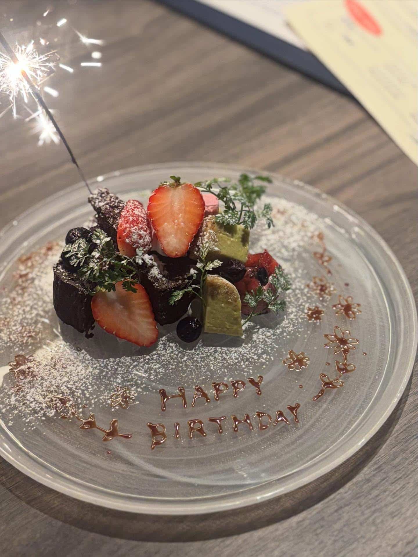 バーズデープレート【銀座/イタリアン/ビストロ/ワインバル/デート/ナチュラルワイン】